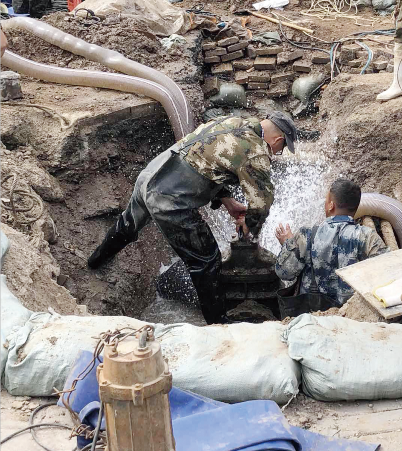 北寧路DN400給水管線工程斷水作業(yè)紀實